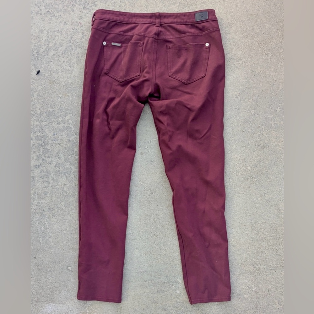 Celebrity Pink Women's Dark Red Skinny Jeans - Picture 2 of 4